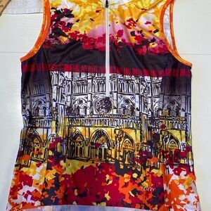 Terry Bicycles Norte Dame sleeveless biking shirt NWT